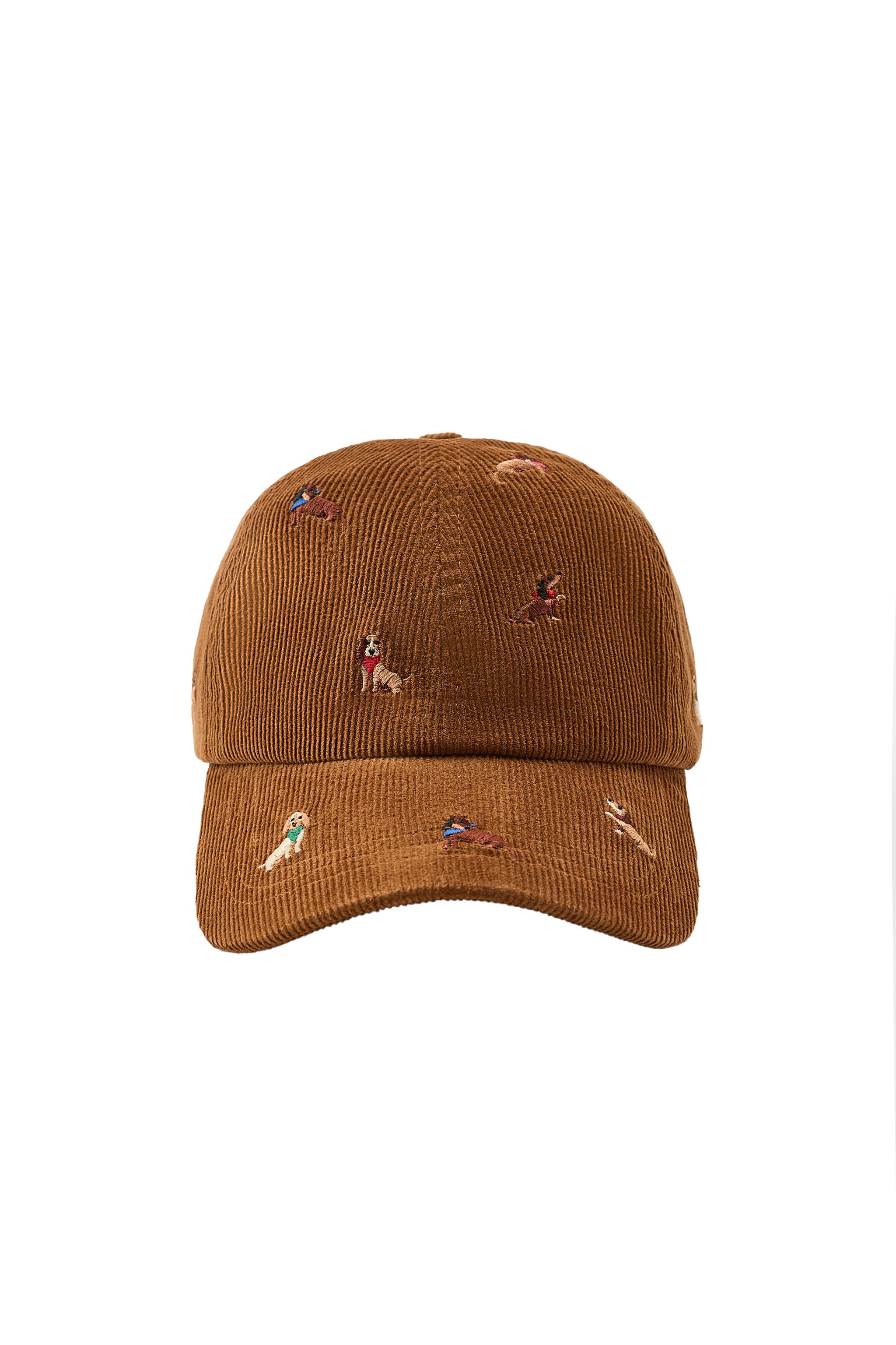 GORRA PANA BORDADOS PERROS