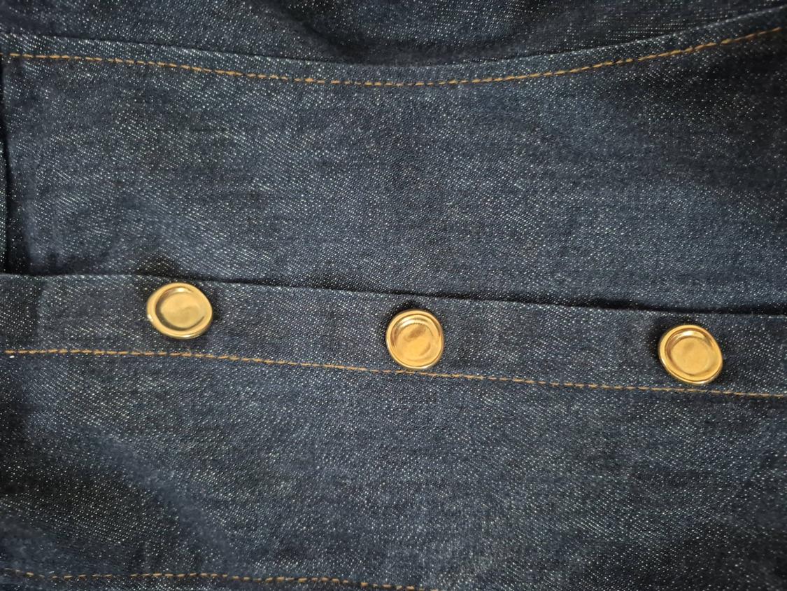 Z1975 DENIM PEPLUM TOP - Image 3