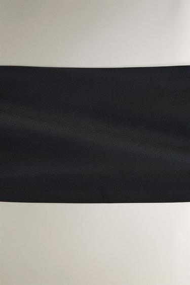 BANDEAU BEACH BIKINI TOP - Black by Zara - Image 1