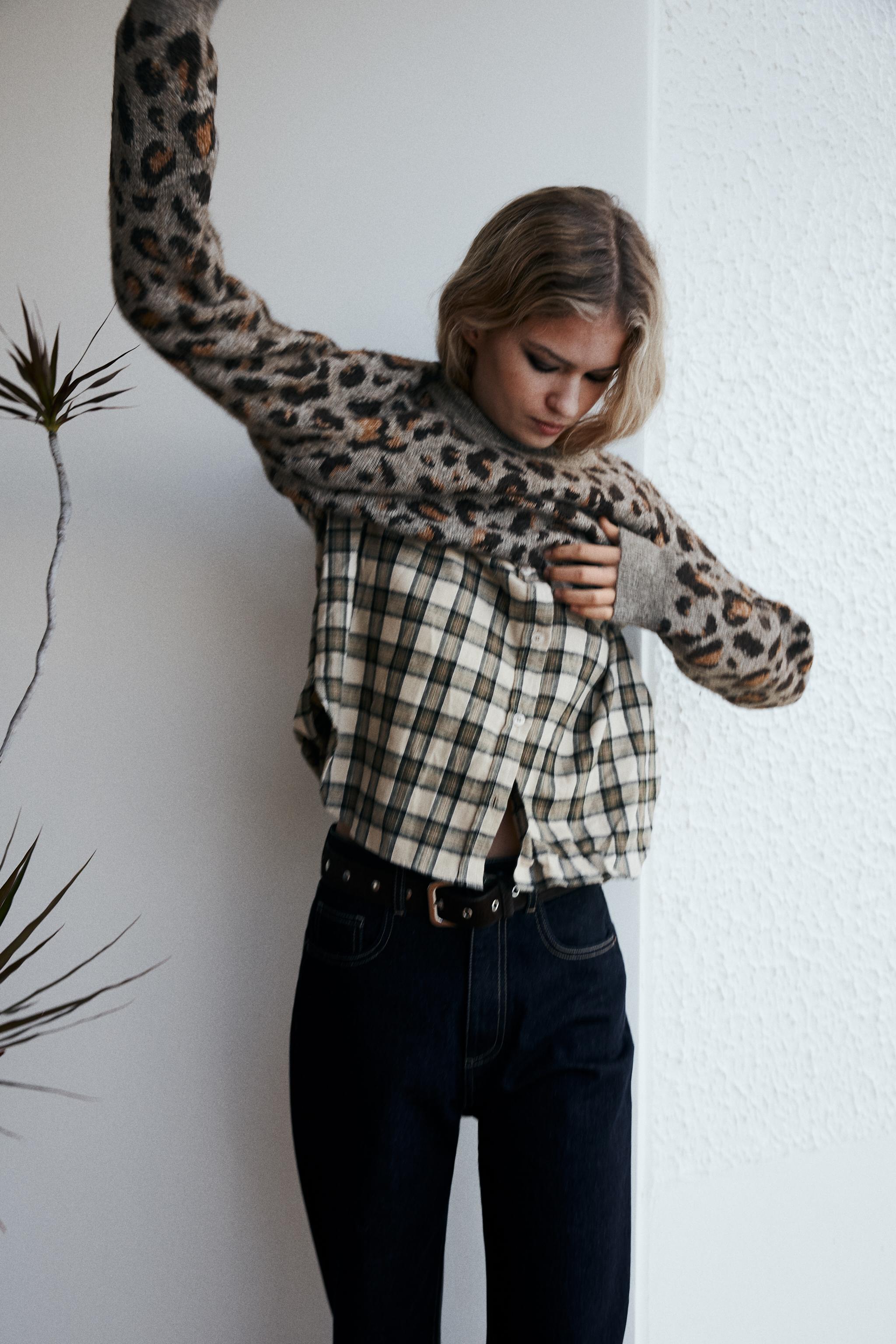 Maglia animalier zara online