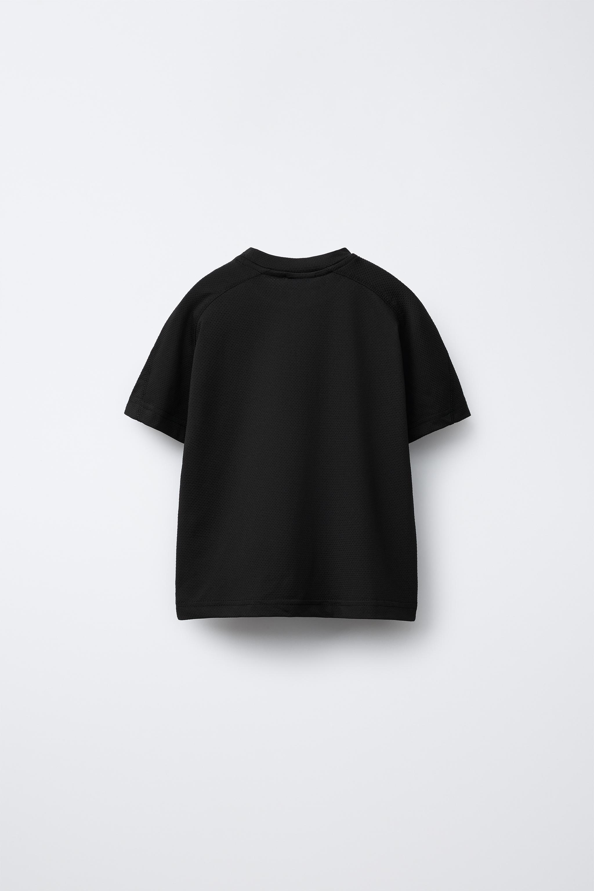 TECHNICAL LOGO T-SHIRT - White | ZARA United States