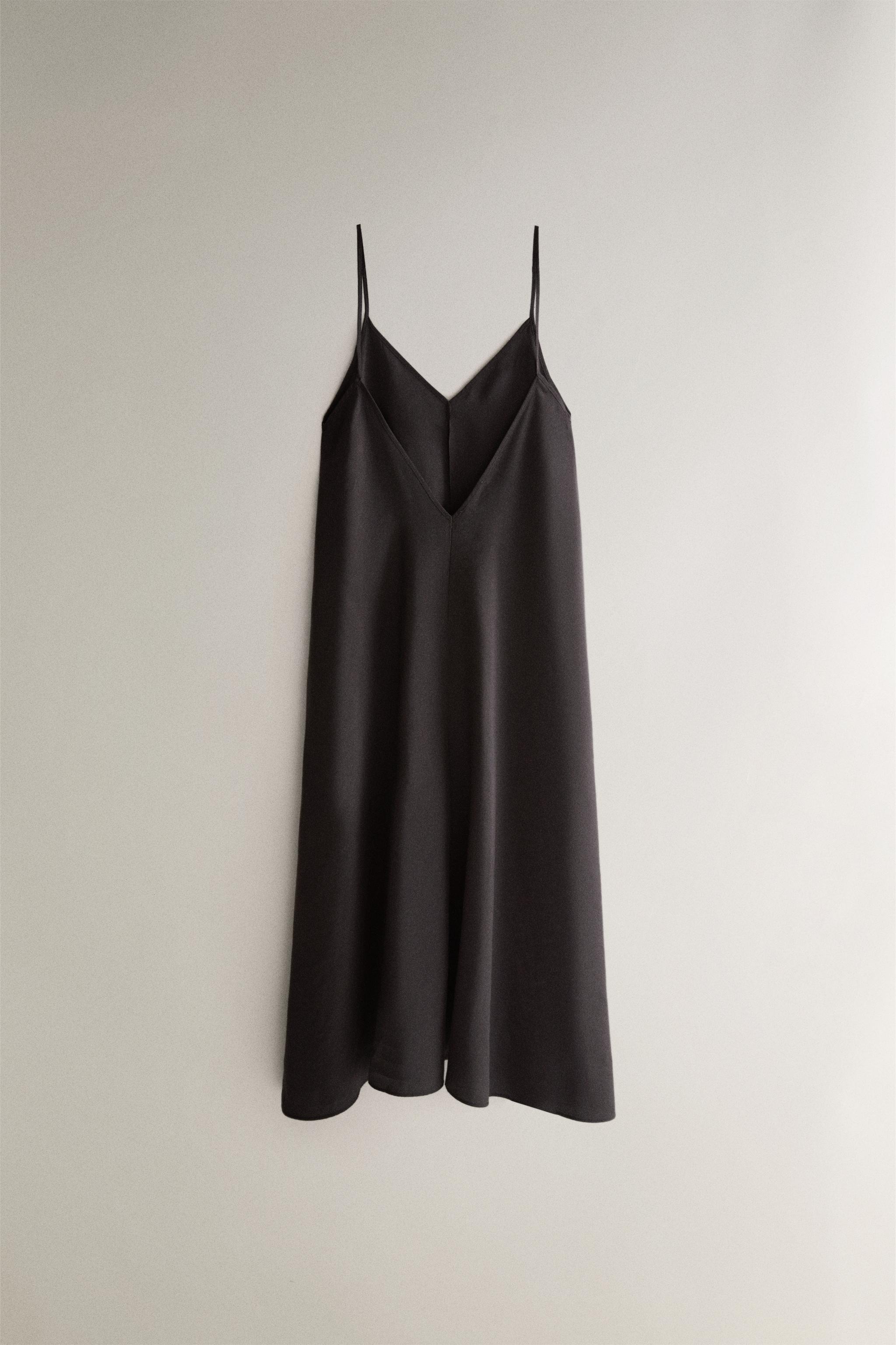 ROBE DE PLAGE SATINÉE