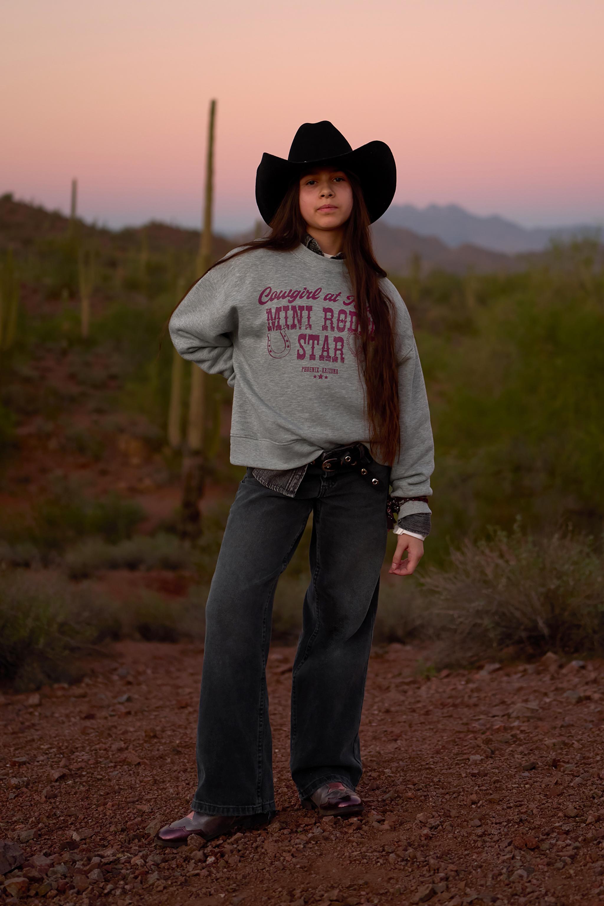 COWGIRL TEXT SWEATSHIRT - Gray marl | ZARA United States