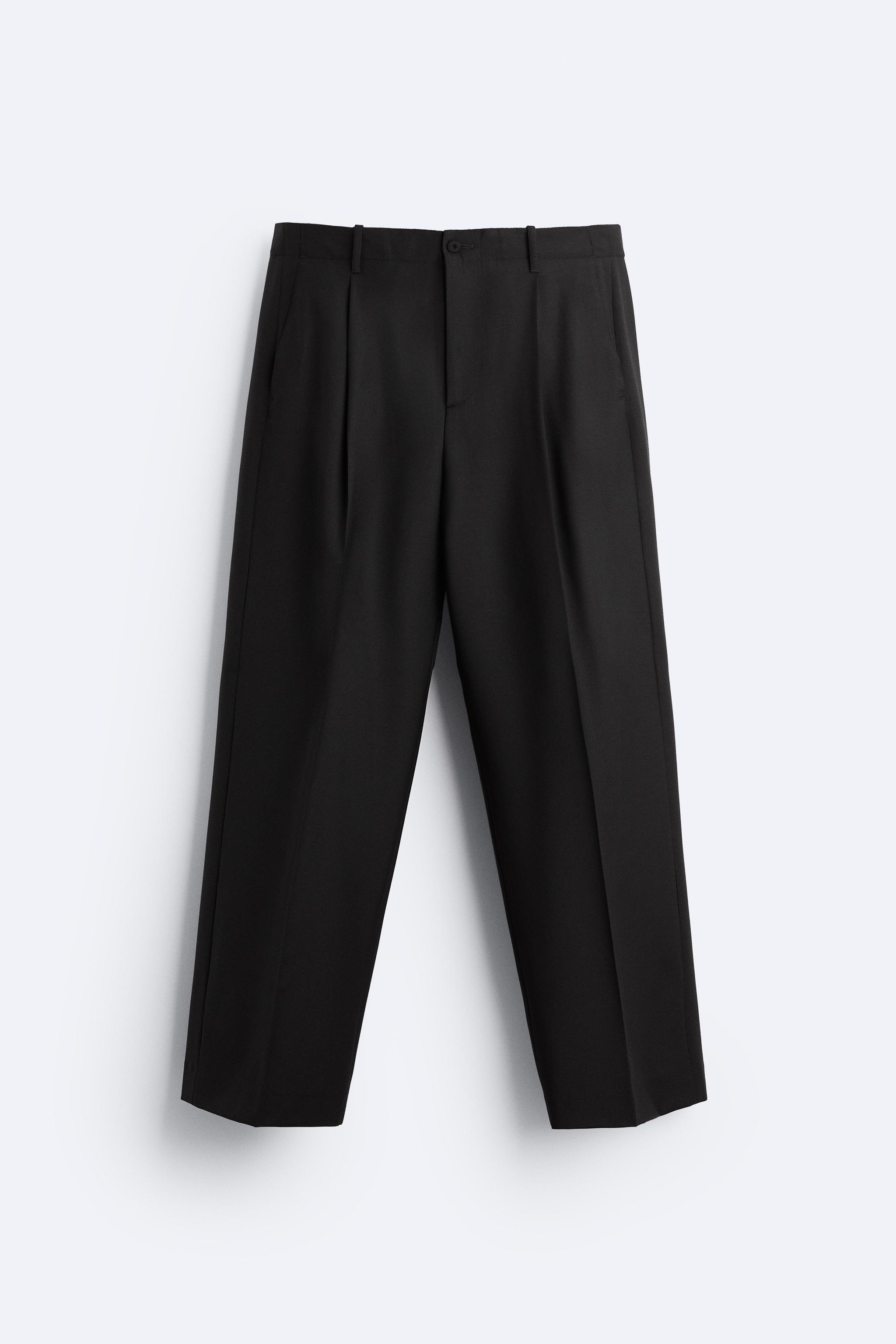 Pleated Pants: Zara Limited Edition Oversized Wool Blend Pants