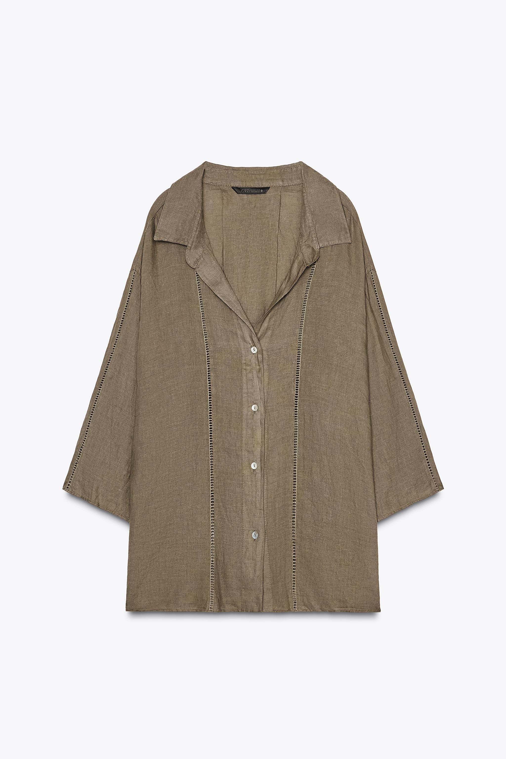 100% LINEN SHIRT ZW COLLECTION