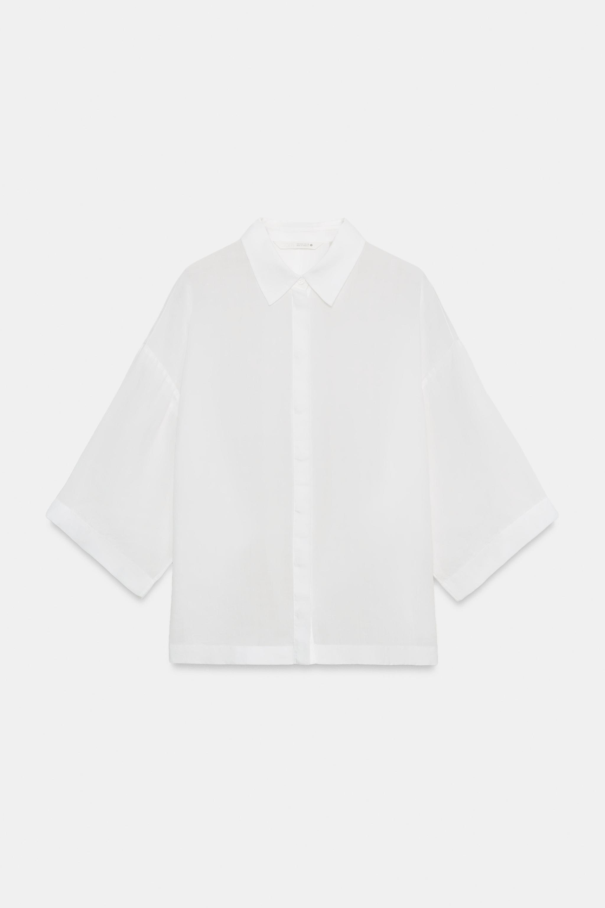 CHEMISE FLUIDE OVERSIZE ZW COLLECTION