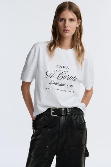 50TH ANNIVERSARY EMBROIDERED T-SHIRT - White by Zara - Image 0