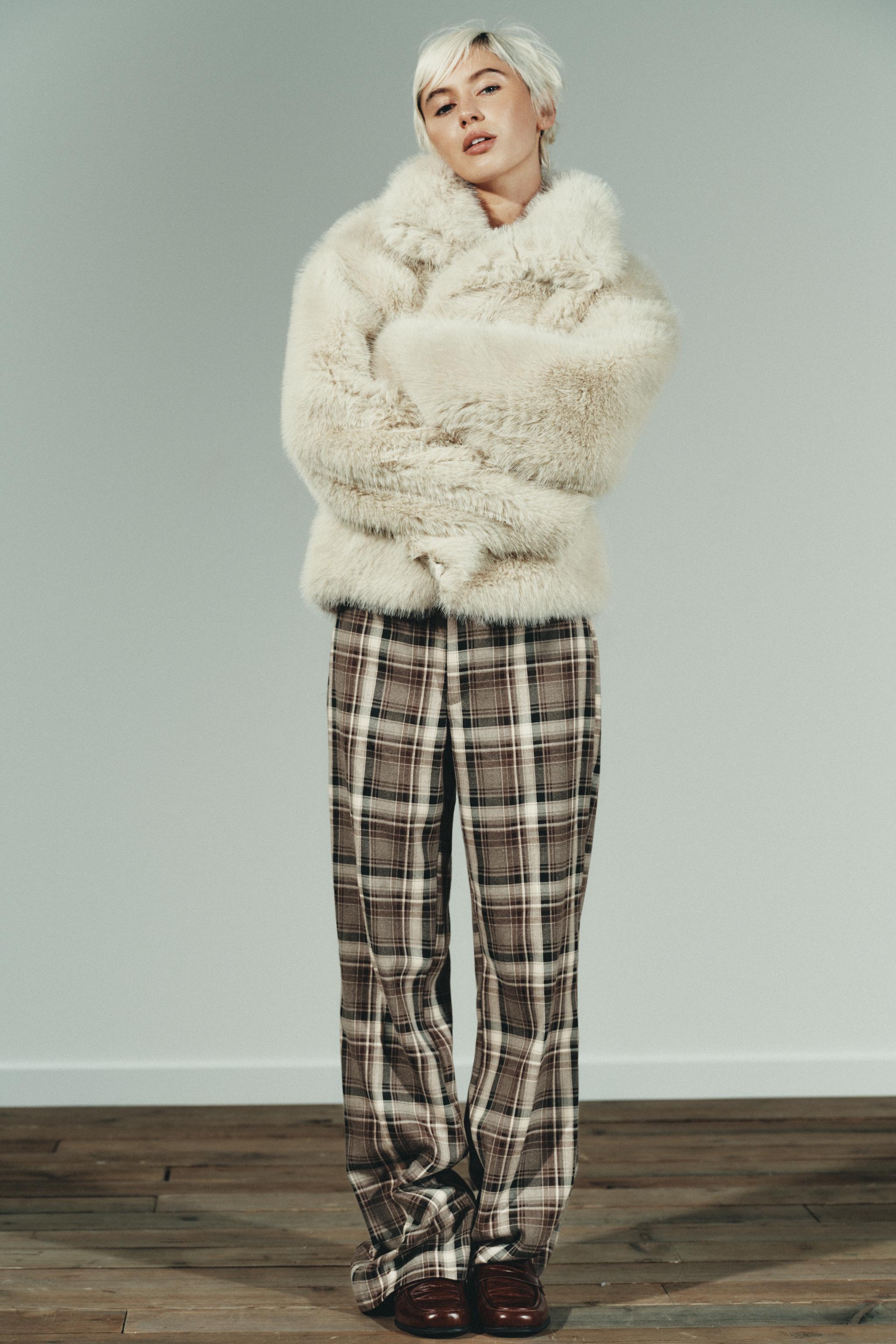 フェイクファーコート – レディース | ZARA 日本