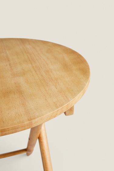 CHILDREN’S WOODEN TABLE - Light beige by Zara - Image 2