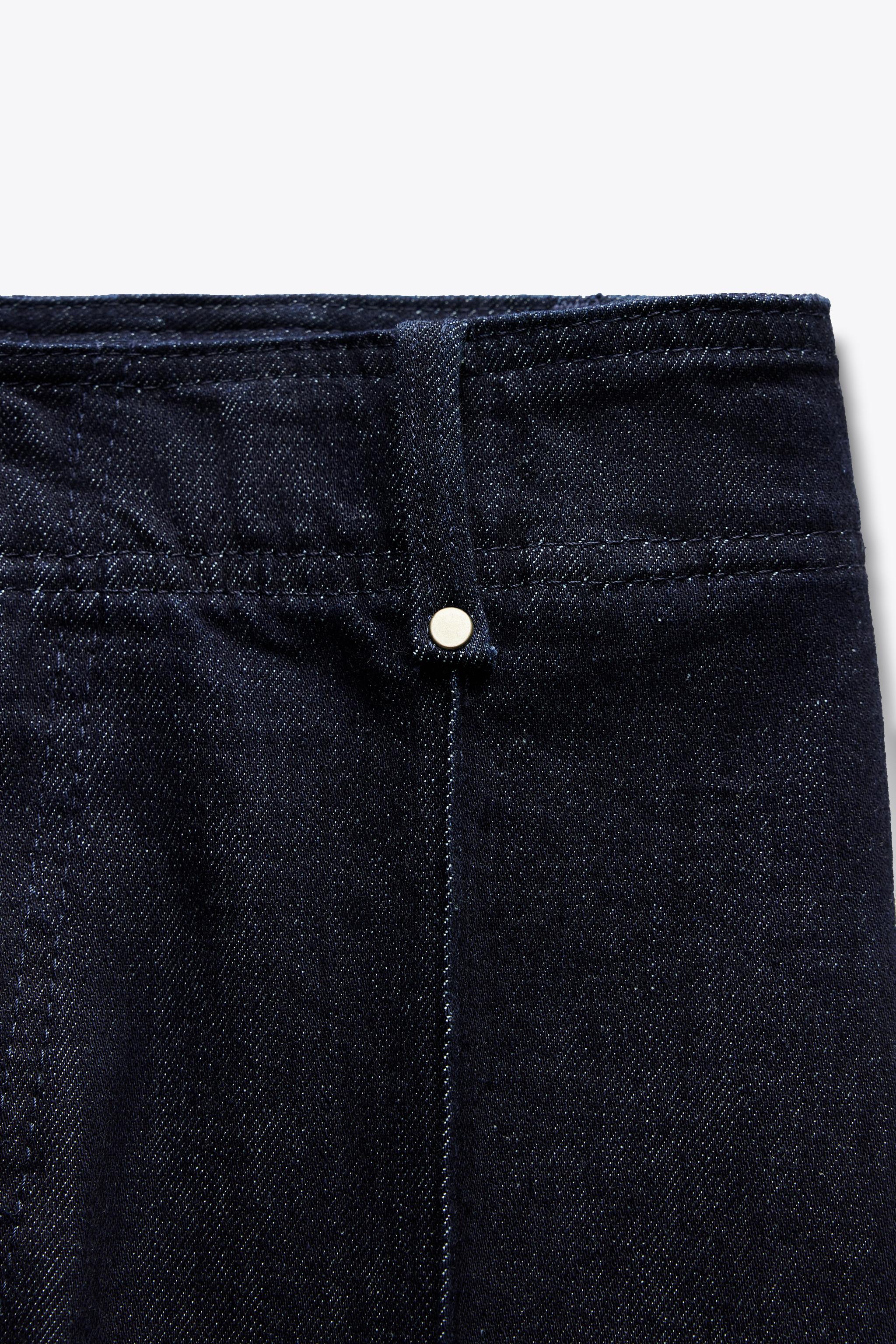 JEAN COUPE LARGE ET TAILLE HAUTE COLLECTION ZW