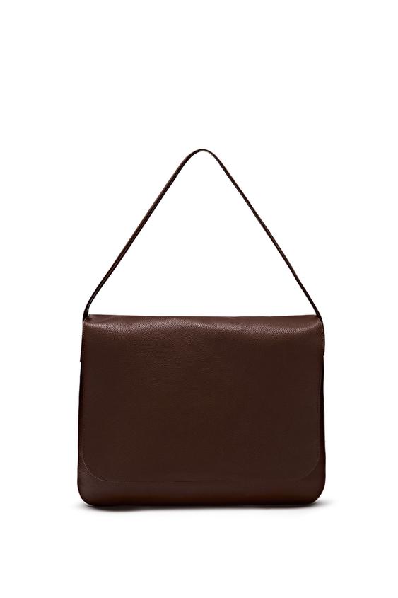 Zara Large nappa leather flap bag - LIMITED EDITION - 764 - Image 0