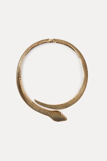 CHOKER HAD - Zlat patina od Zara