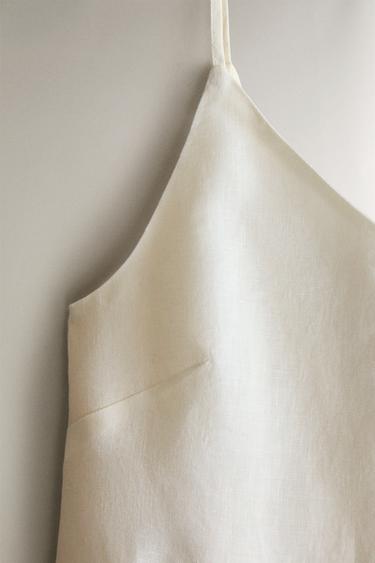 CHEMISE DE NUIT LIN - Écru de Zara - Image 2