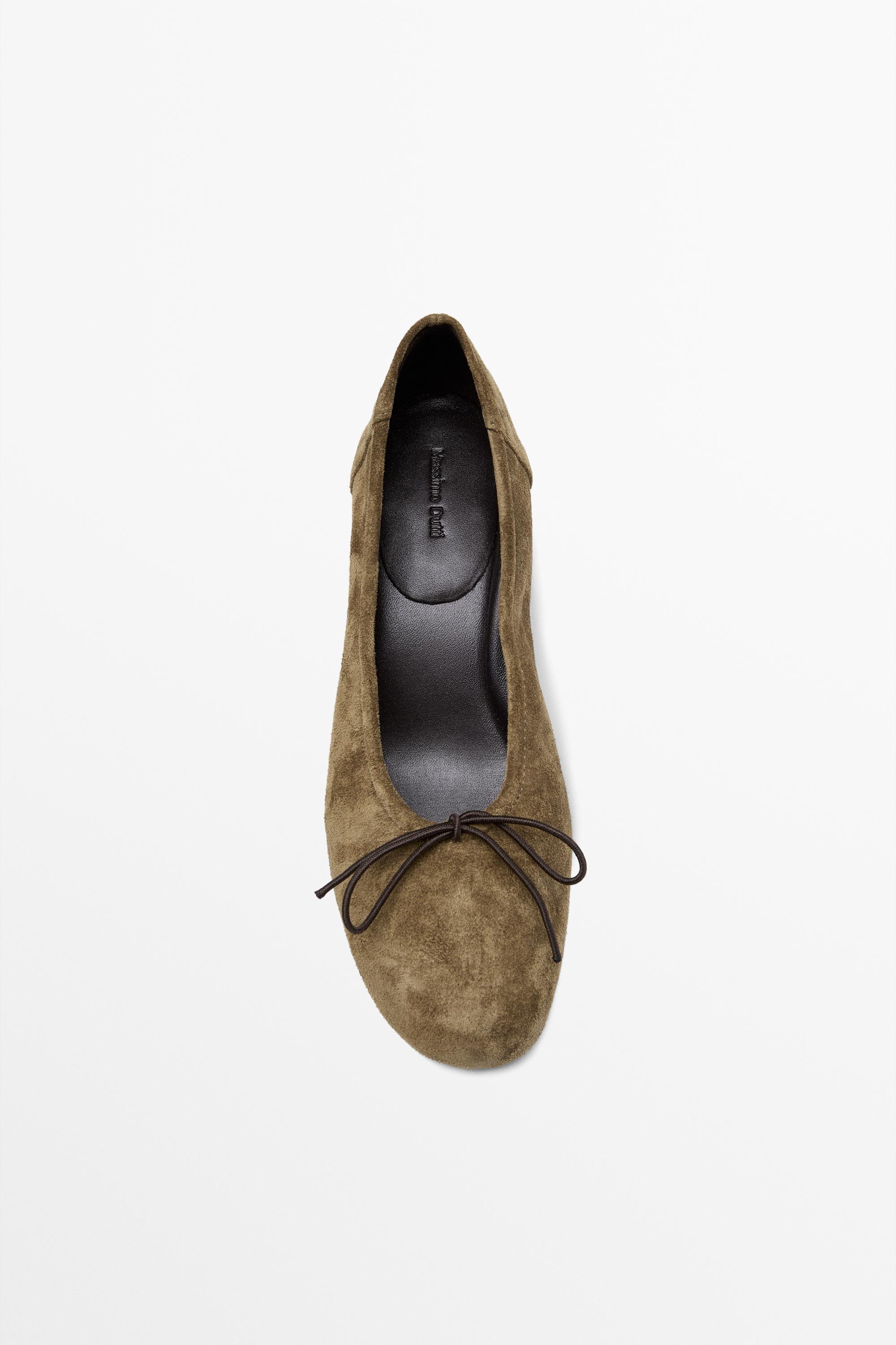 High-heel ballerinas