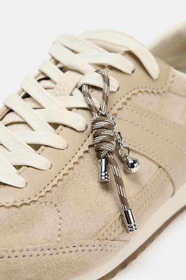 CHAUSSURES DE SPORT CHARMS - Marron sable de Zara - Image 9