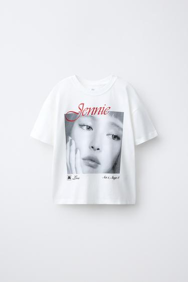 JENNIE ©™ PHOTO PRINT T-SHIRT - White by Zara