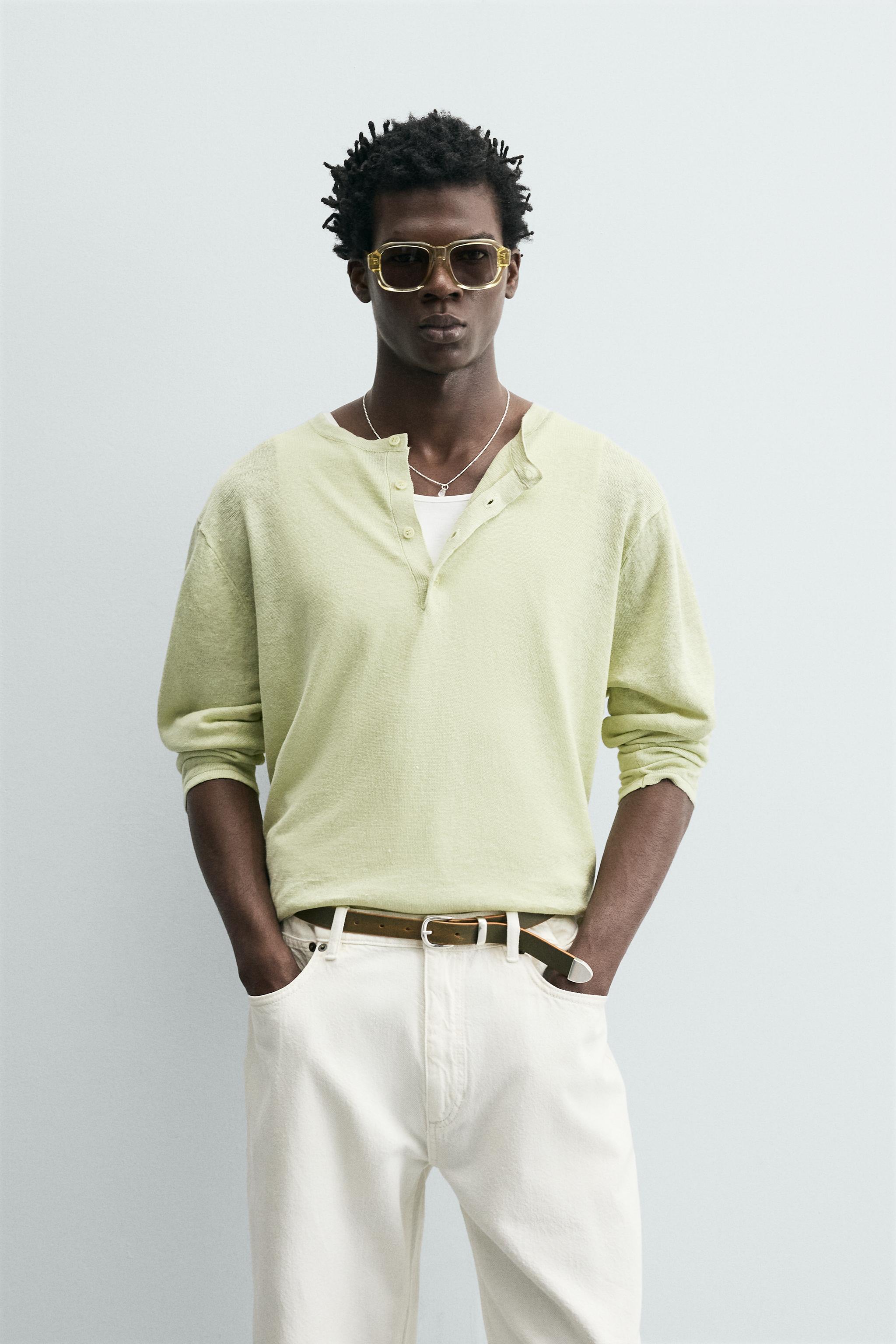 100% HEMP HENLEY JUMPER