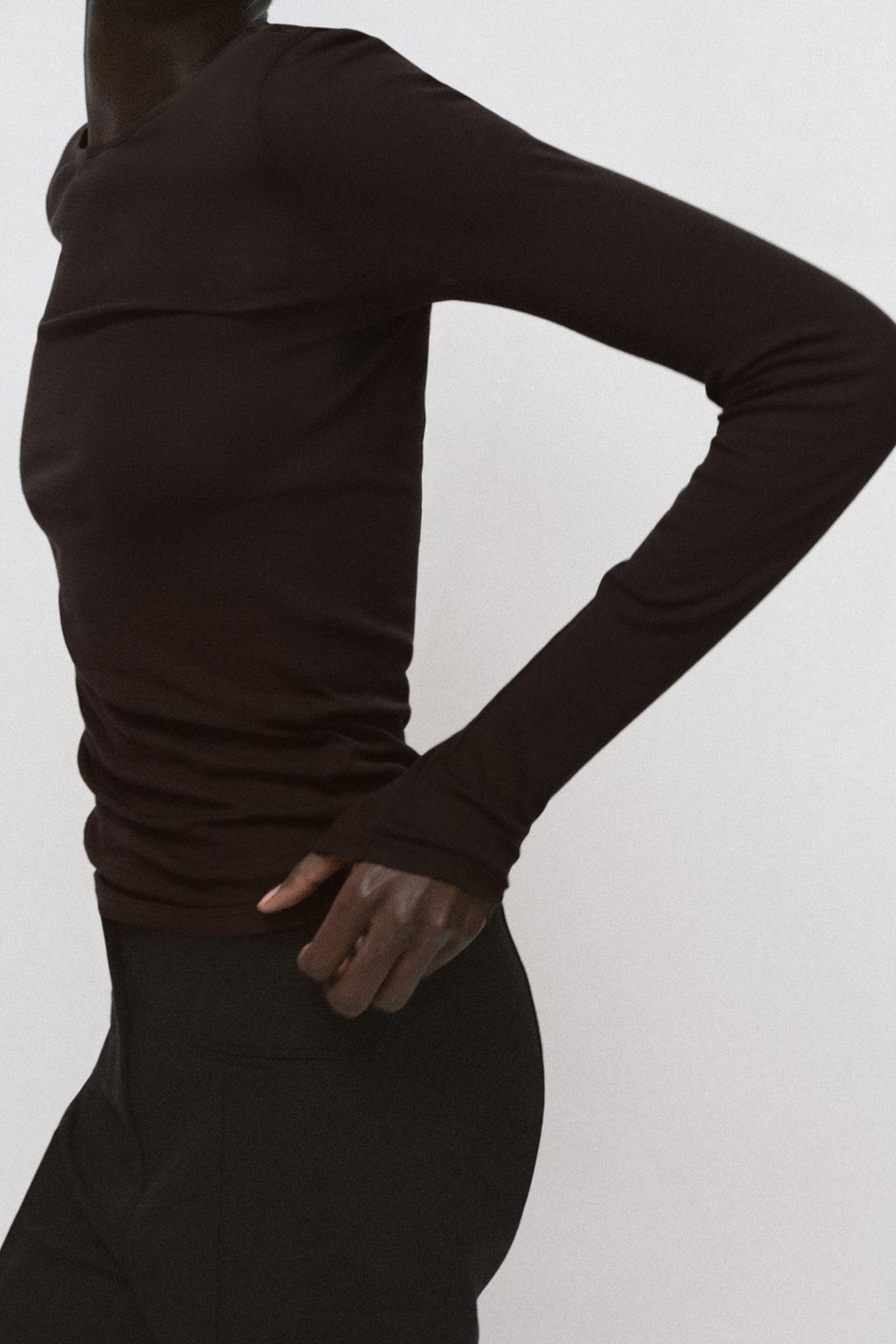 SUPIMA LONG SLEEVE T-SHIRT - image 2