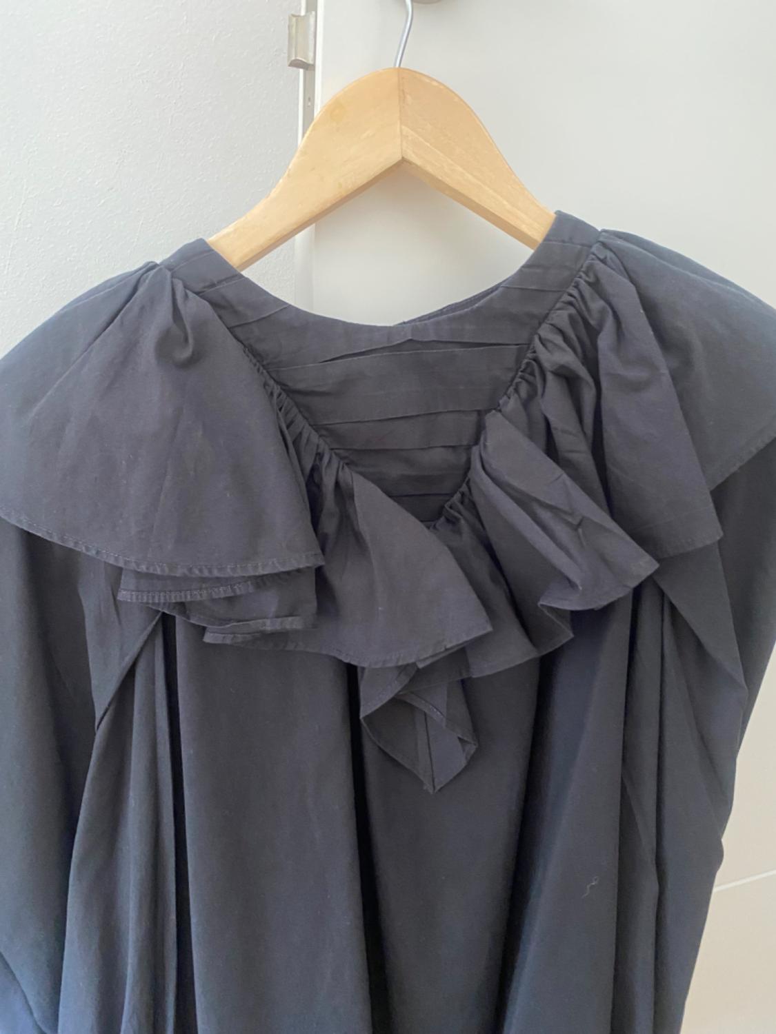 RUFFLED POPLIN SHIRT - Image 3