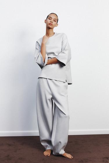 PANTALON COCOON INTERLOCK - Iceberg de Zara