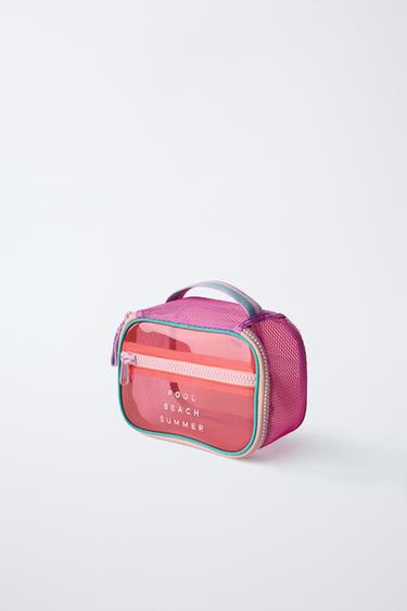 BEACH TOILETRY BAG - Pink by Zara - Image 1