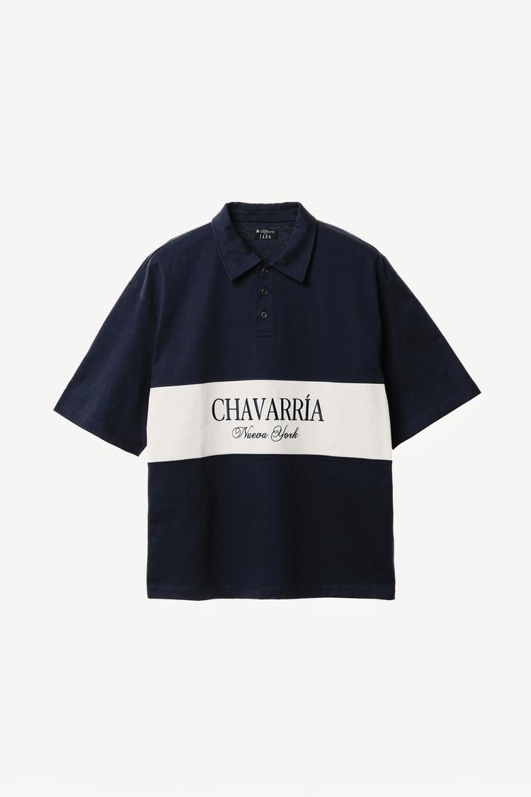 İŞLEMELİ BLOK RENKLİ POLO WILLY CHAVARRIA X ZARA
