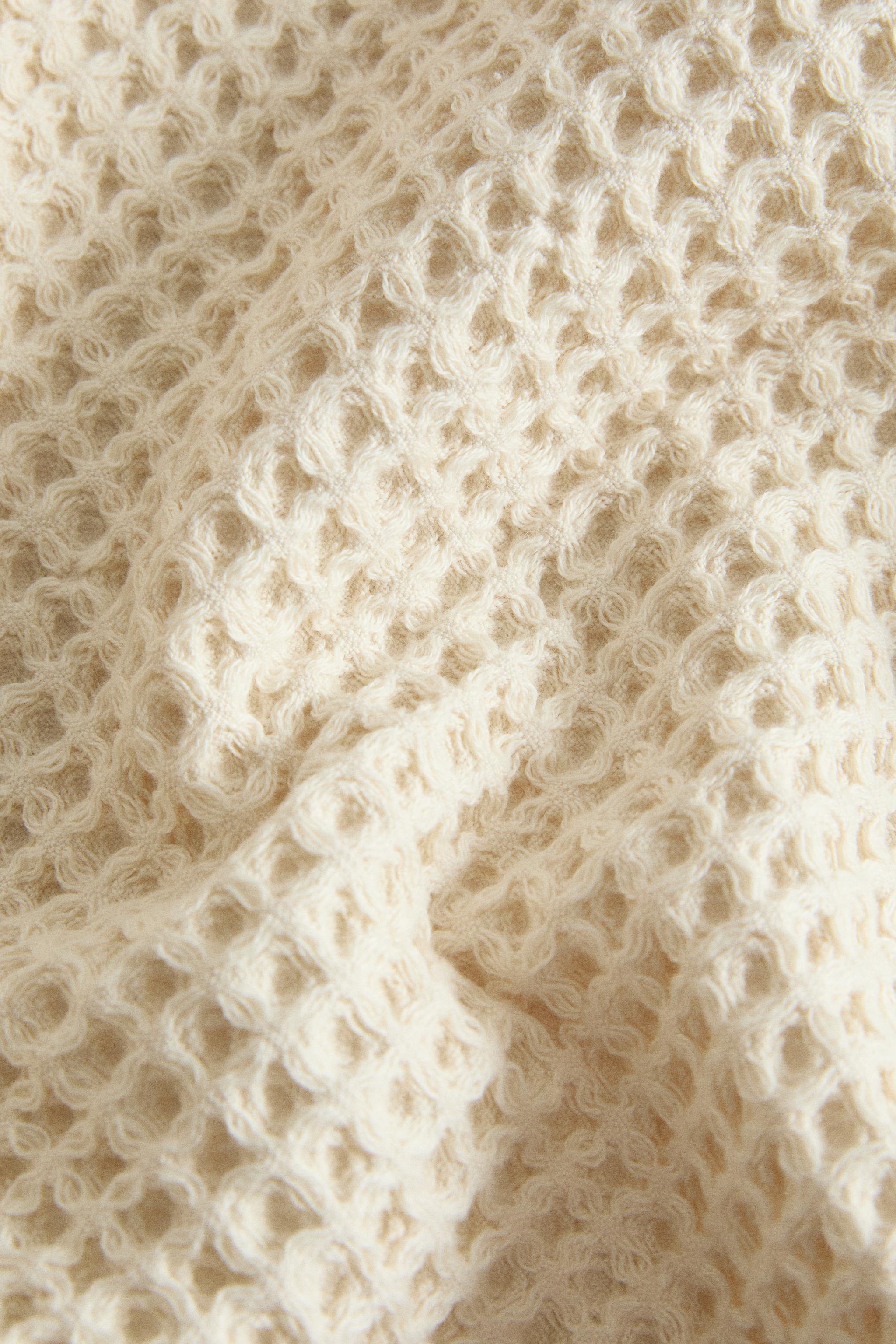 SERVIETTE DE BAIN COTON WAFFLE