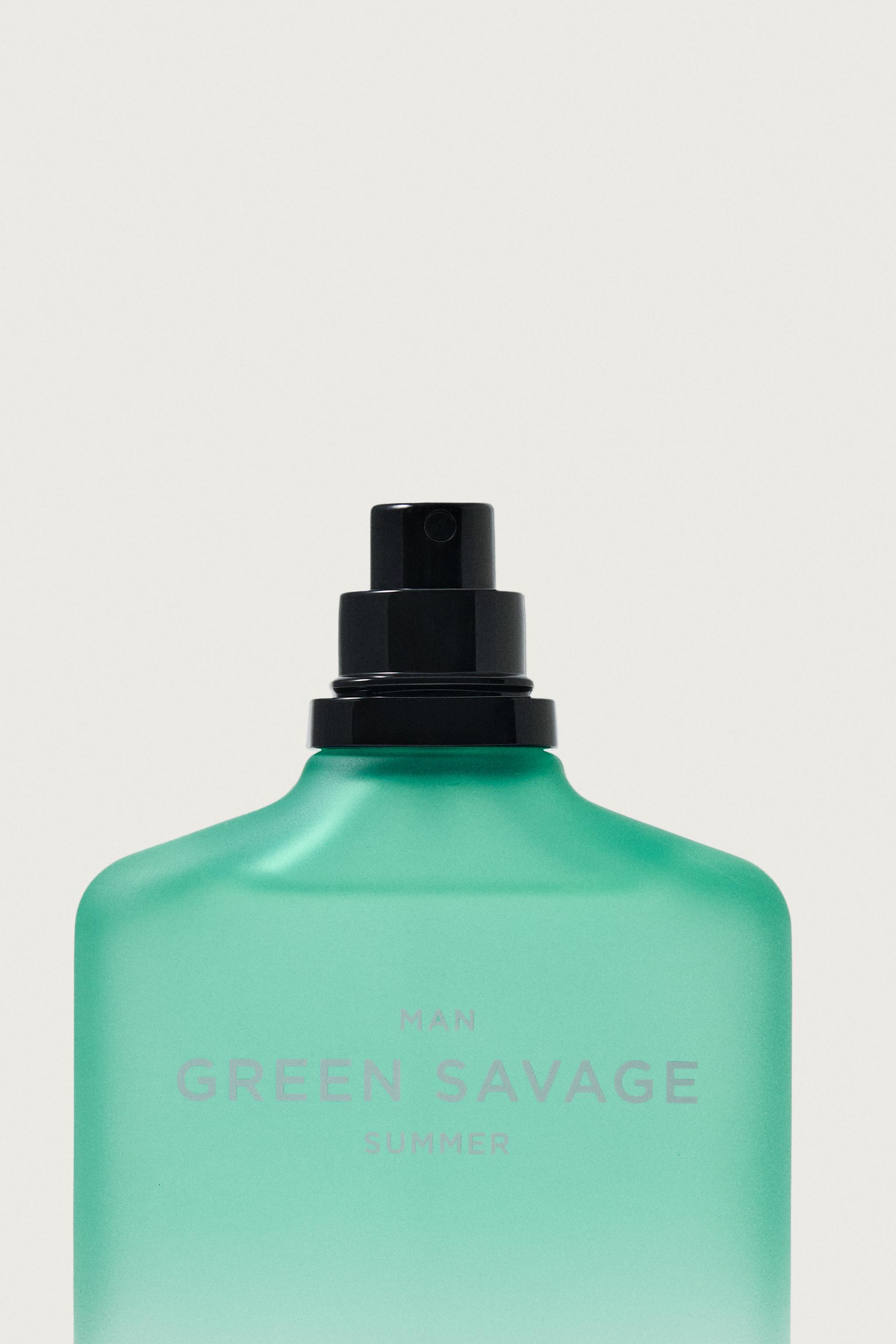 MAN GREEN SAVAGE SUMMER EDT 100ML (3.4 FL.OZ) — TINTED LEATHER