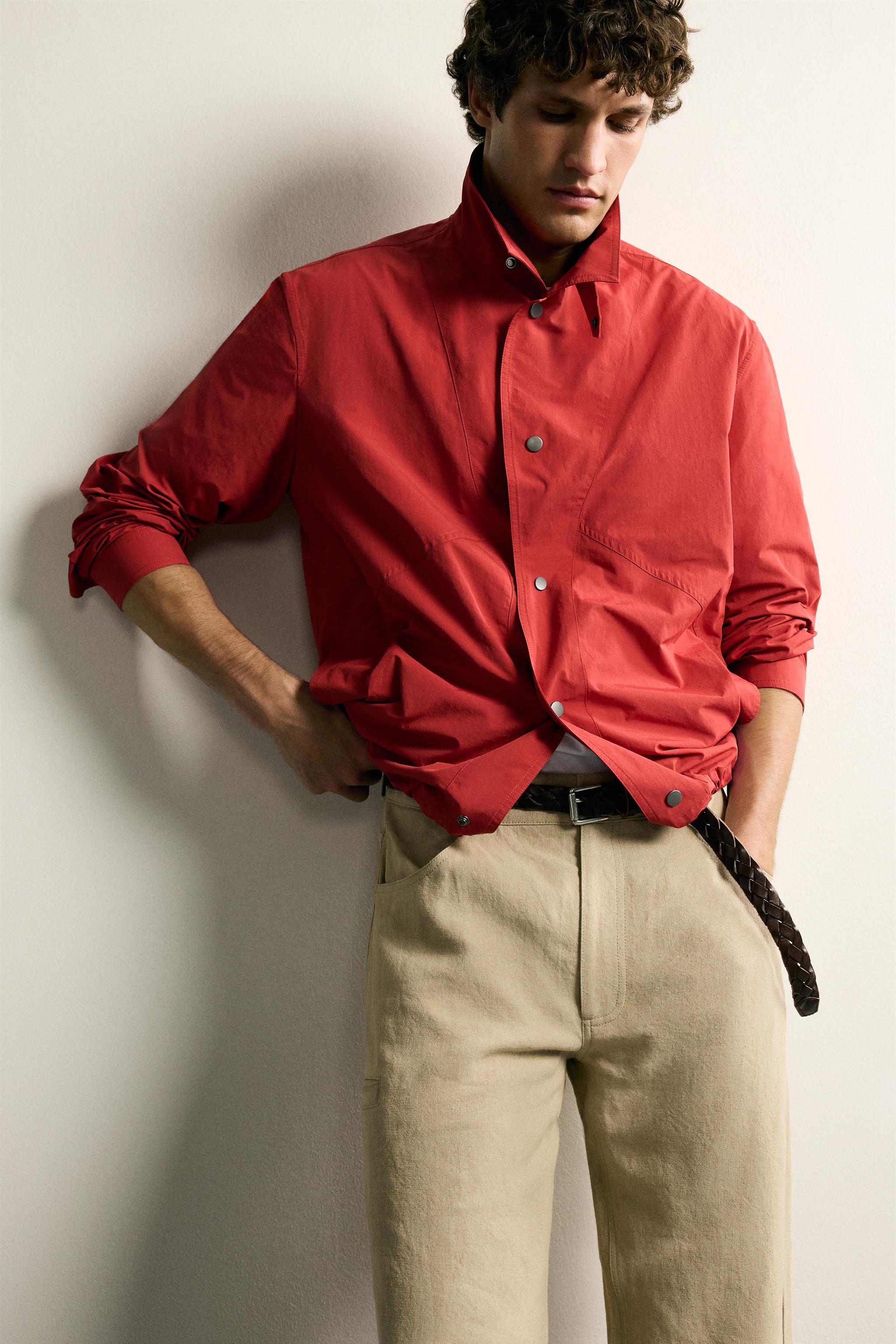 LIGHTWEIGHT TECHNICAL REGULAR FIT OVERSHIRT