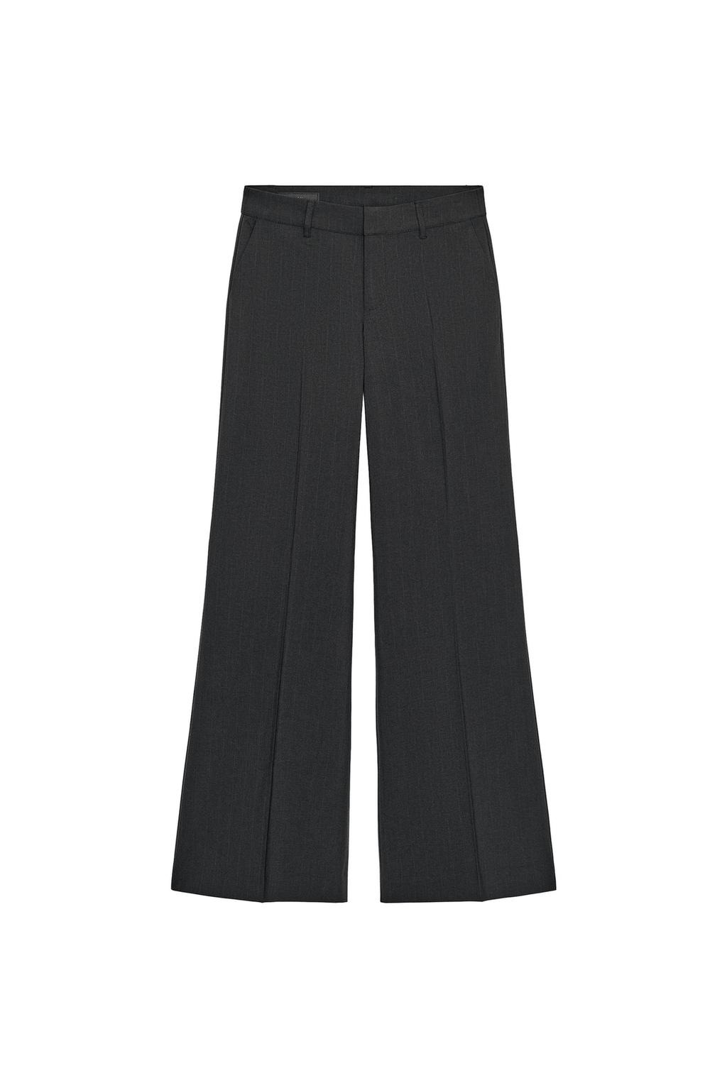 LOW-RISE PINSTRIPE PANTS - image 3