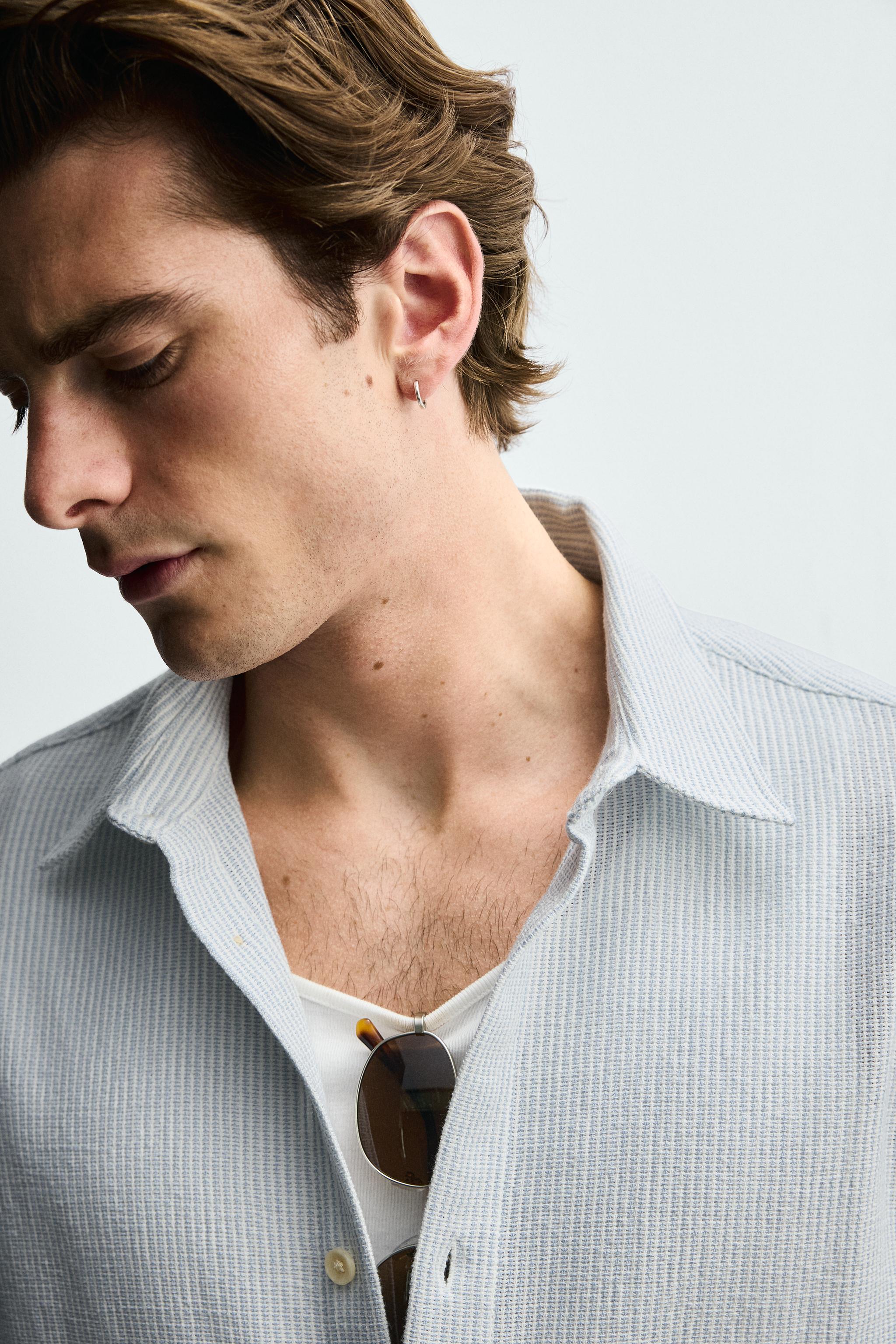 CHEMISE REGULAR FIT STRUCTURÉE