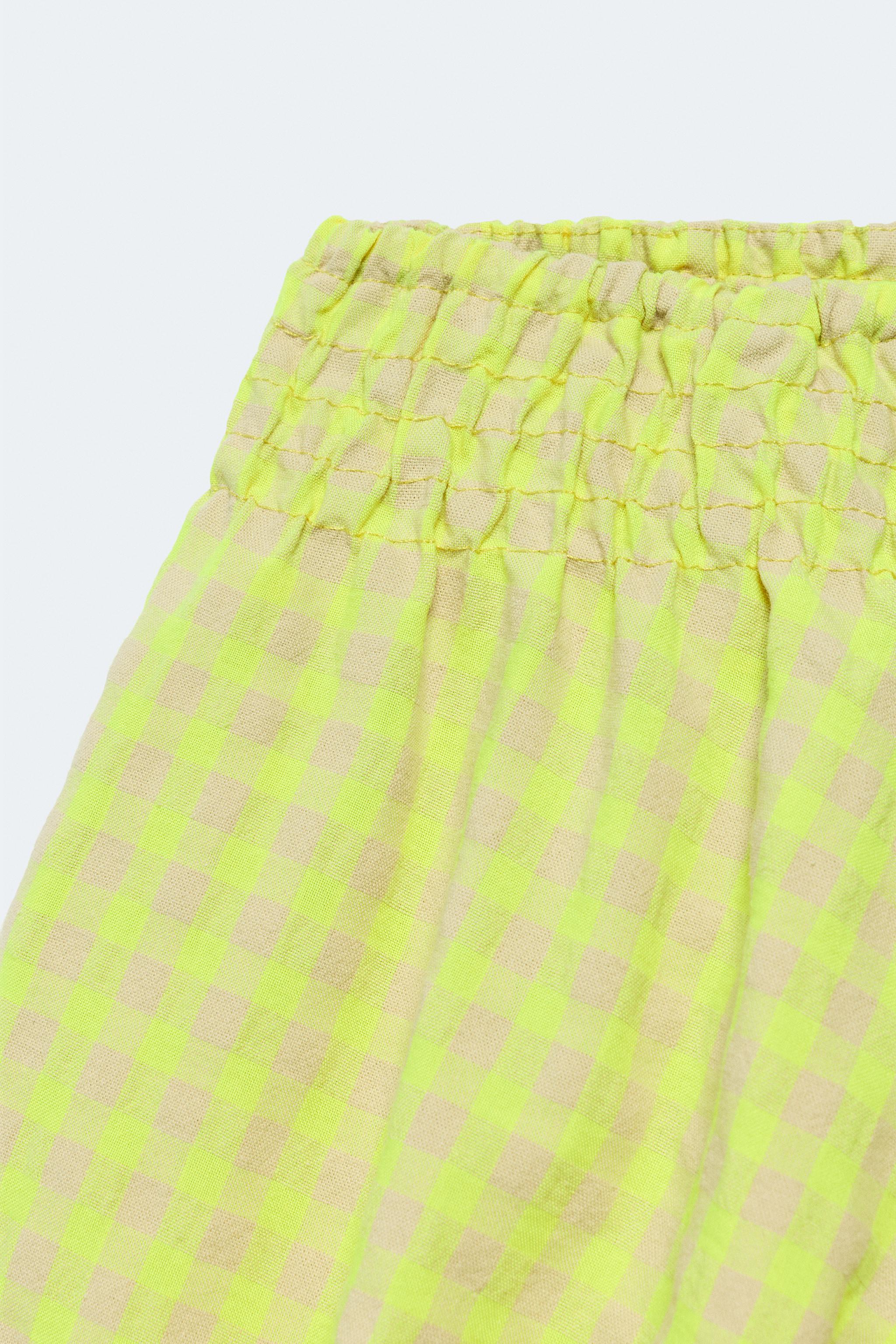2-14 YEARS/ GINGHAM BLOOMER SHORTS LIMITED EDITION