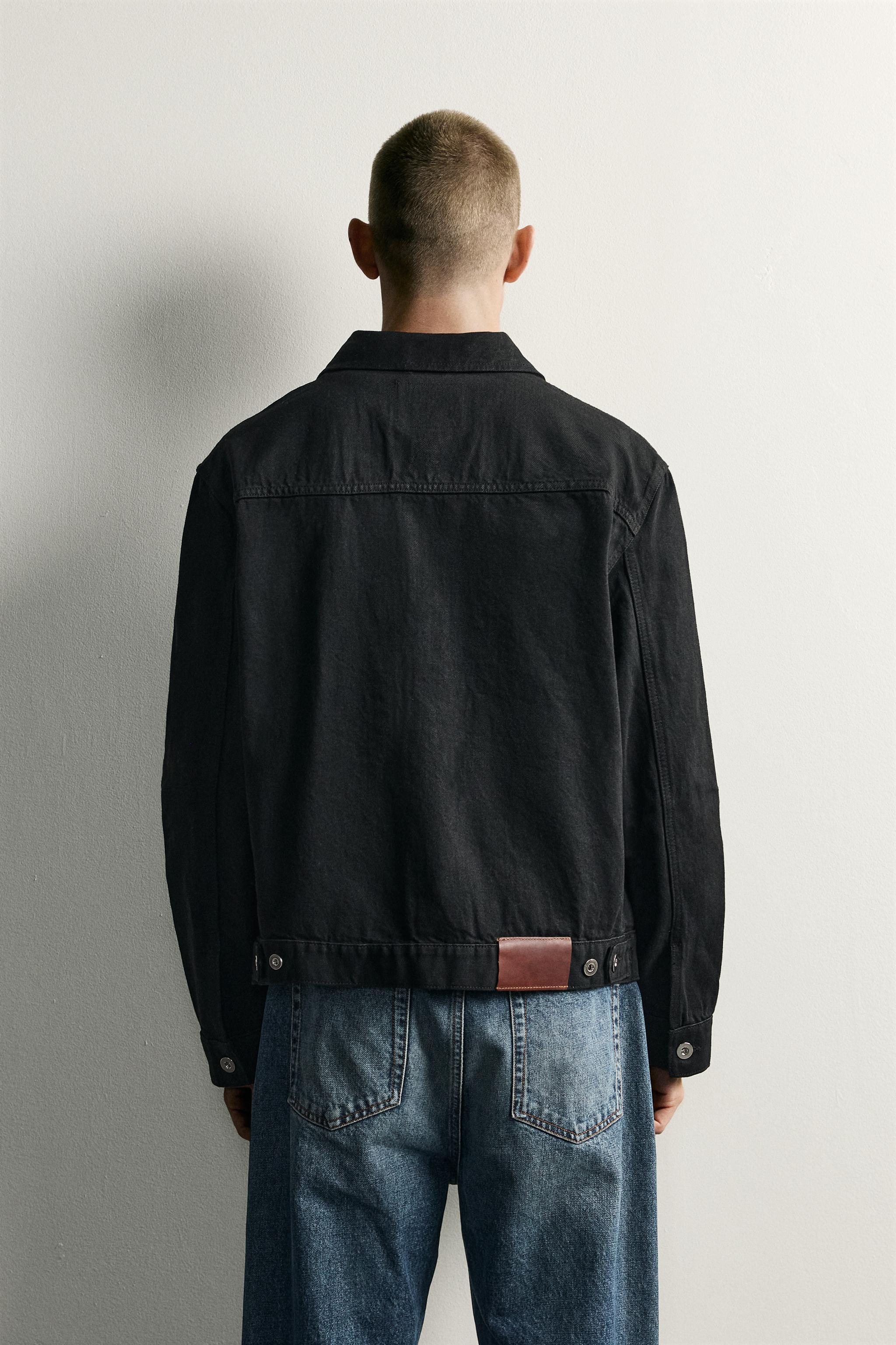 Детские куртки Zara BASIC DENIM JACKET — фото 3
