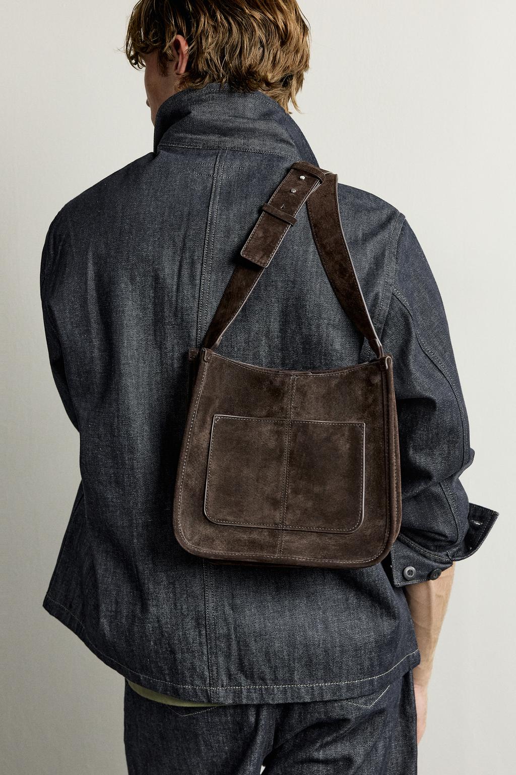 LEATHER CROSSBODY BAG