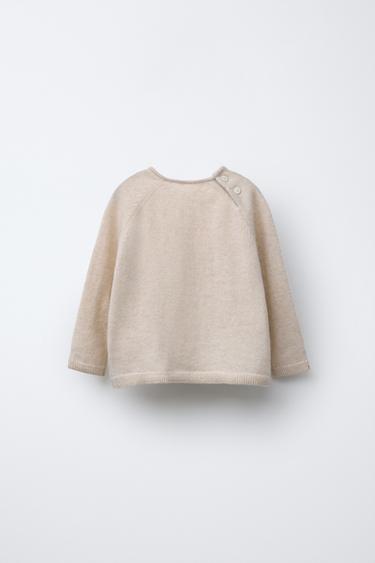 PULL 100 % CACHEMIRE - Beige clair de Zara - Image 1