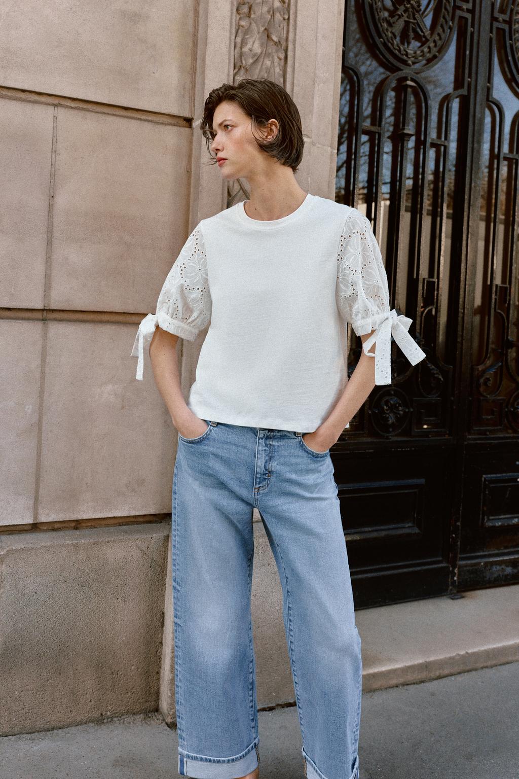 EMBROIDERED T-SHIRT - image 2