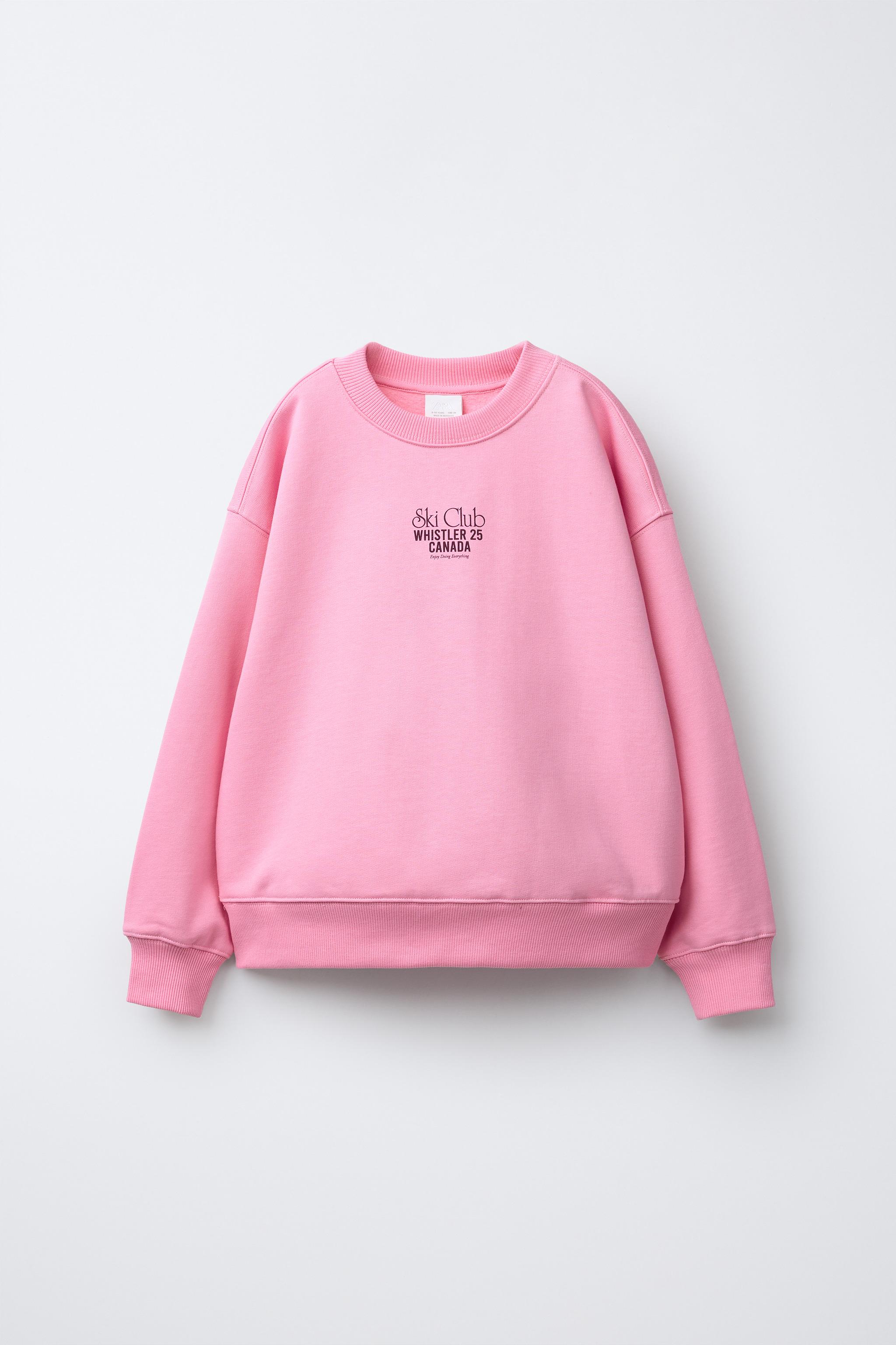 SKI PRINT SWEATSHIRT - Pink | ZARA United States