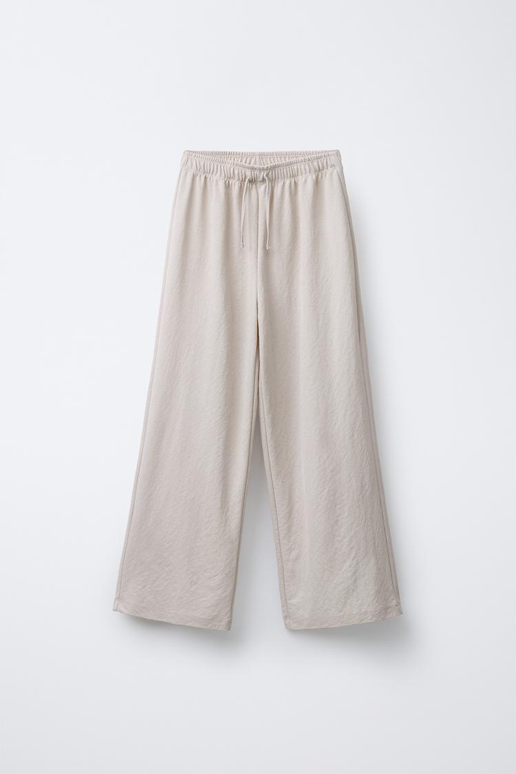FLOWY WIDE LEG PANTS