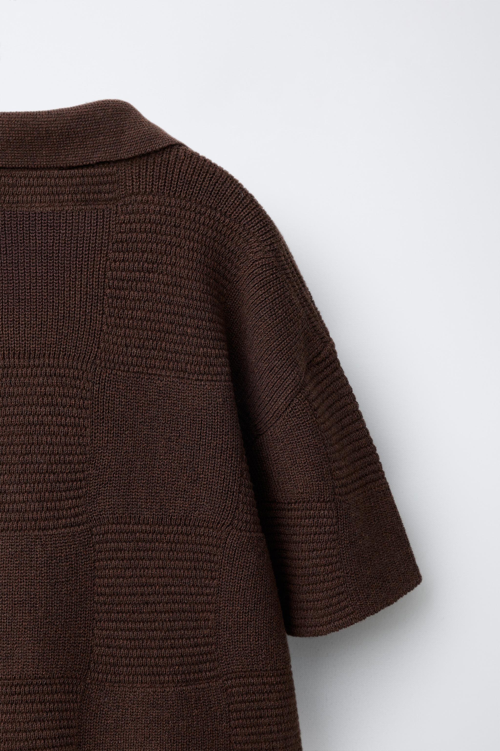 CROCHET KNIT SHIRT