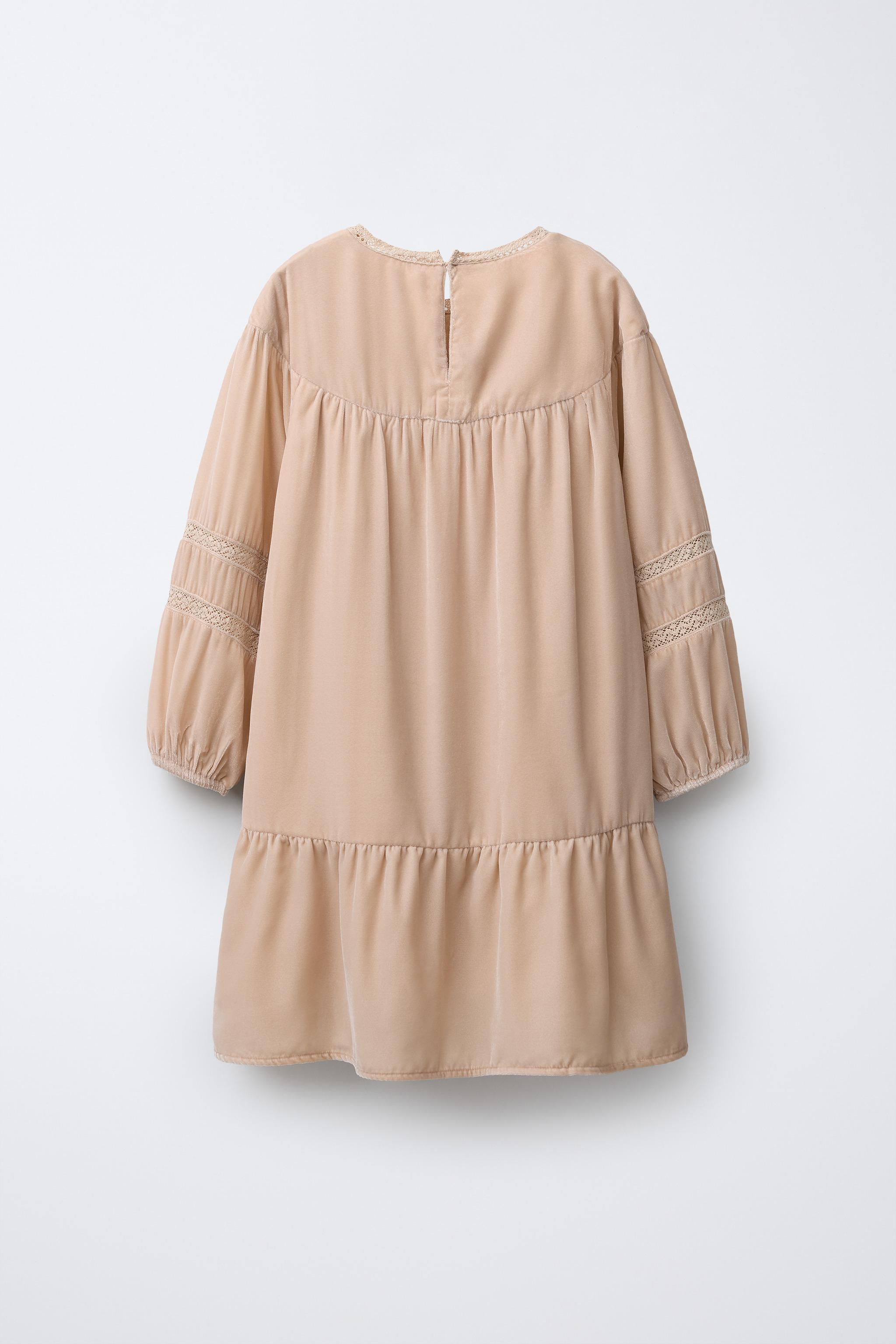 VELVET LACE AND SEQUIN DRESS