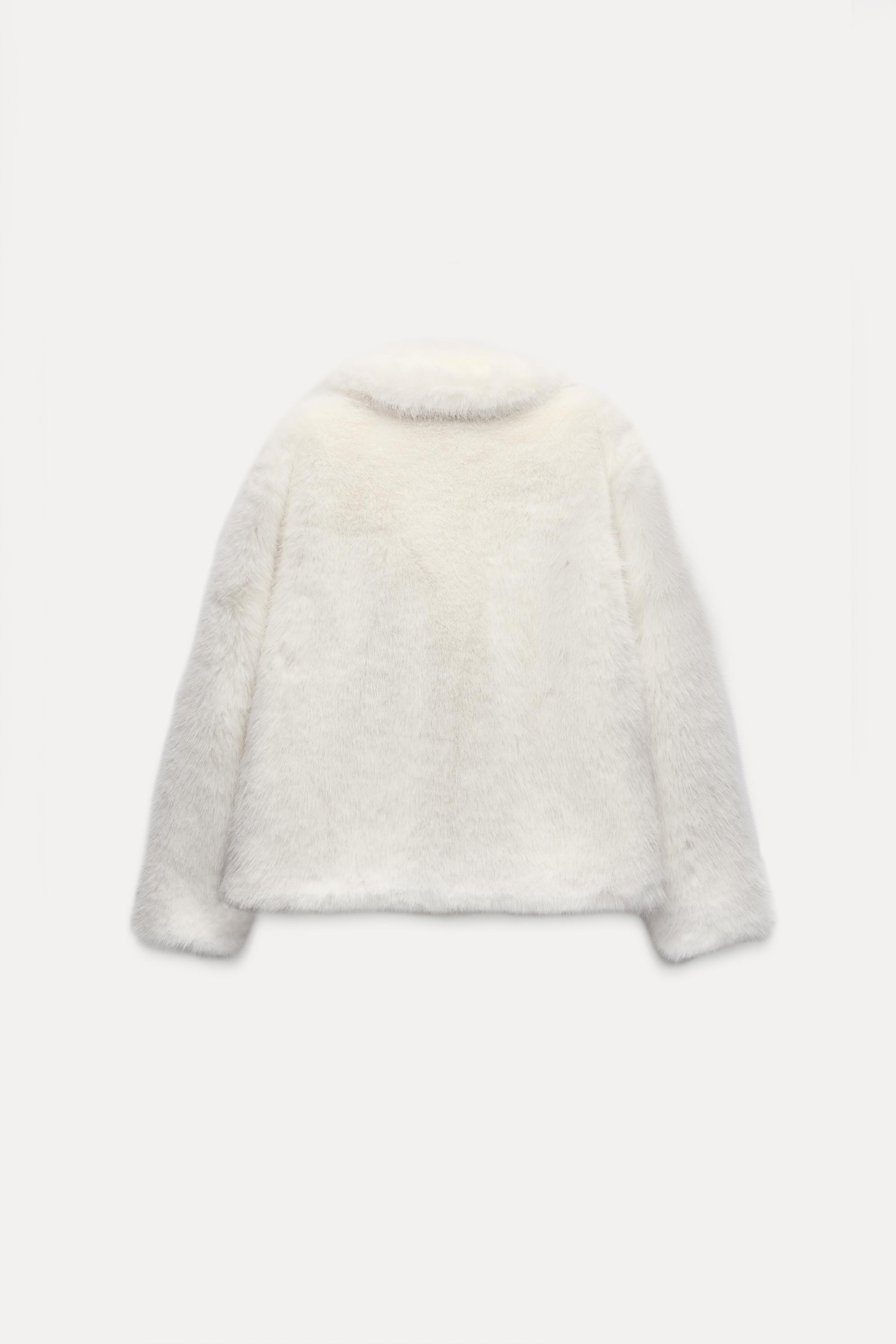 ZARA】フェイクファー ジャケット ZW COLLECTION 4360/246 (ZARA/ムートン・ファーコート) 4360/246【BUYMA】