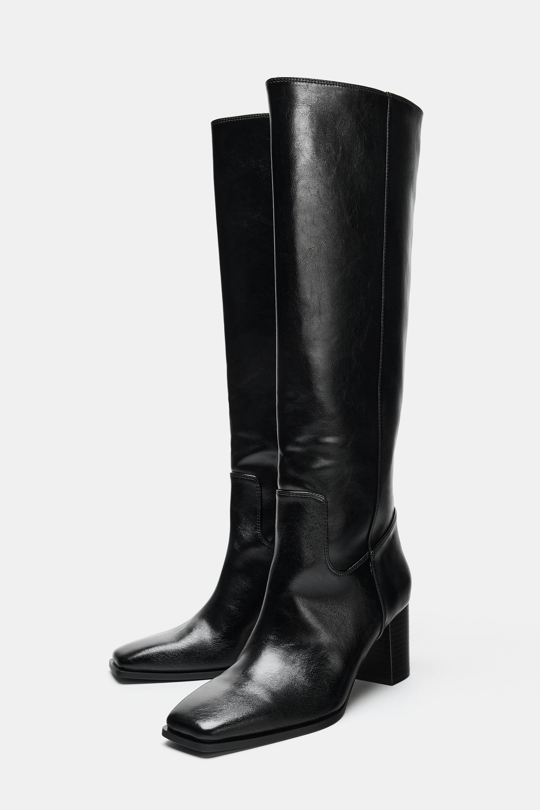 BLOCK HEELED BOOTS