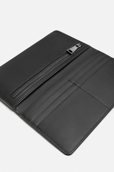 NAPPA LEATHER XL WALLET - Black by Zara - Image 2