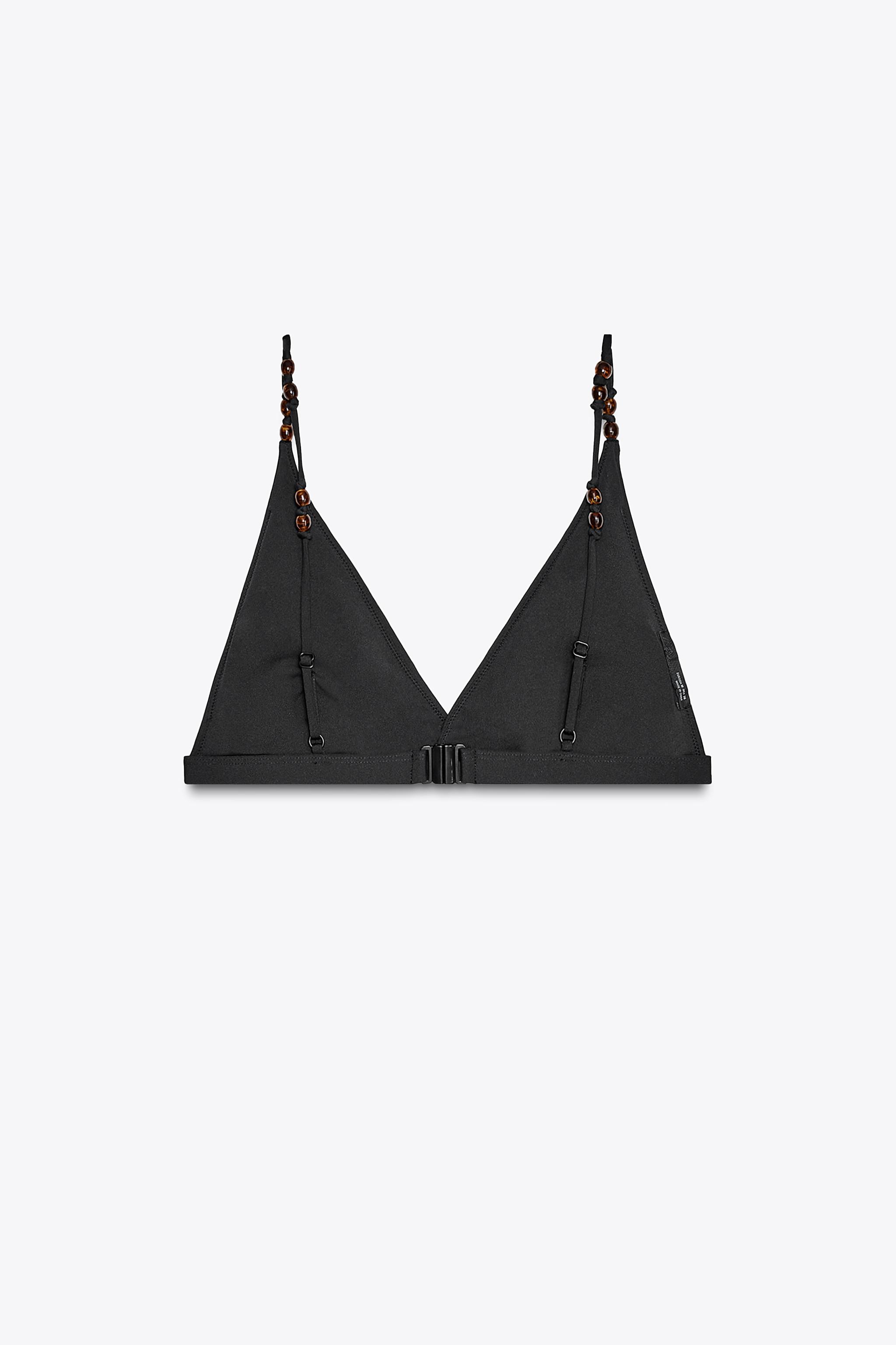 ZARA ノット＆ボール ビキニトップ 0167/046 ノット＆ボール ビキニトップ - ブラック | ZARA Japan / 日本