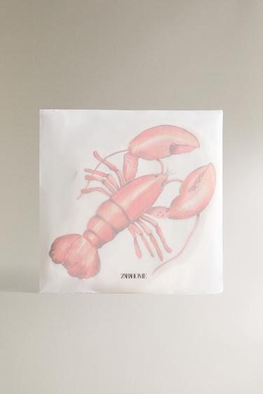 PACK OF PAPER LOBSTER NAPKINS (PACK OF 20) - Orange by Zara - Image 5