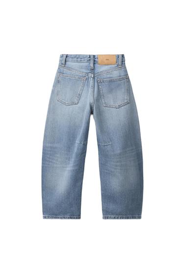 JEANS BARREL - Azul de Zara