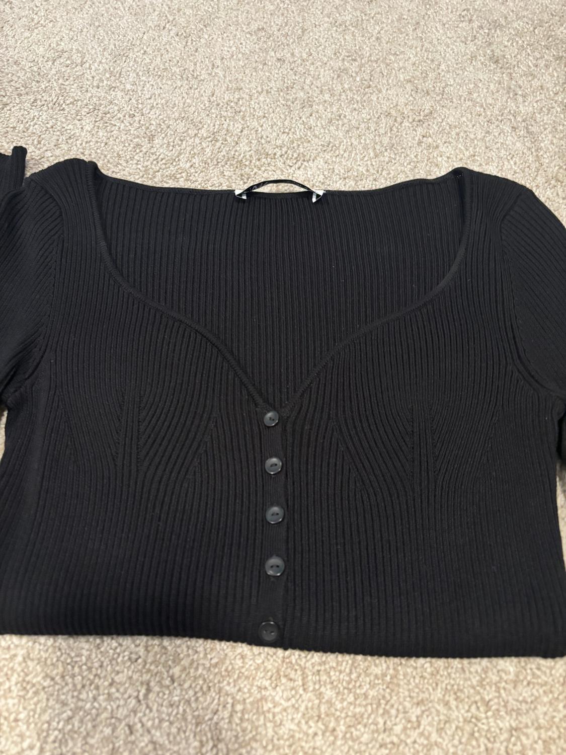 SWEETHEART NECKLINE CARDIGAN - Image 3