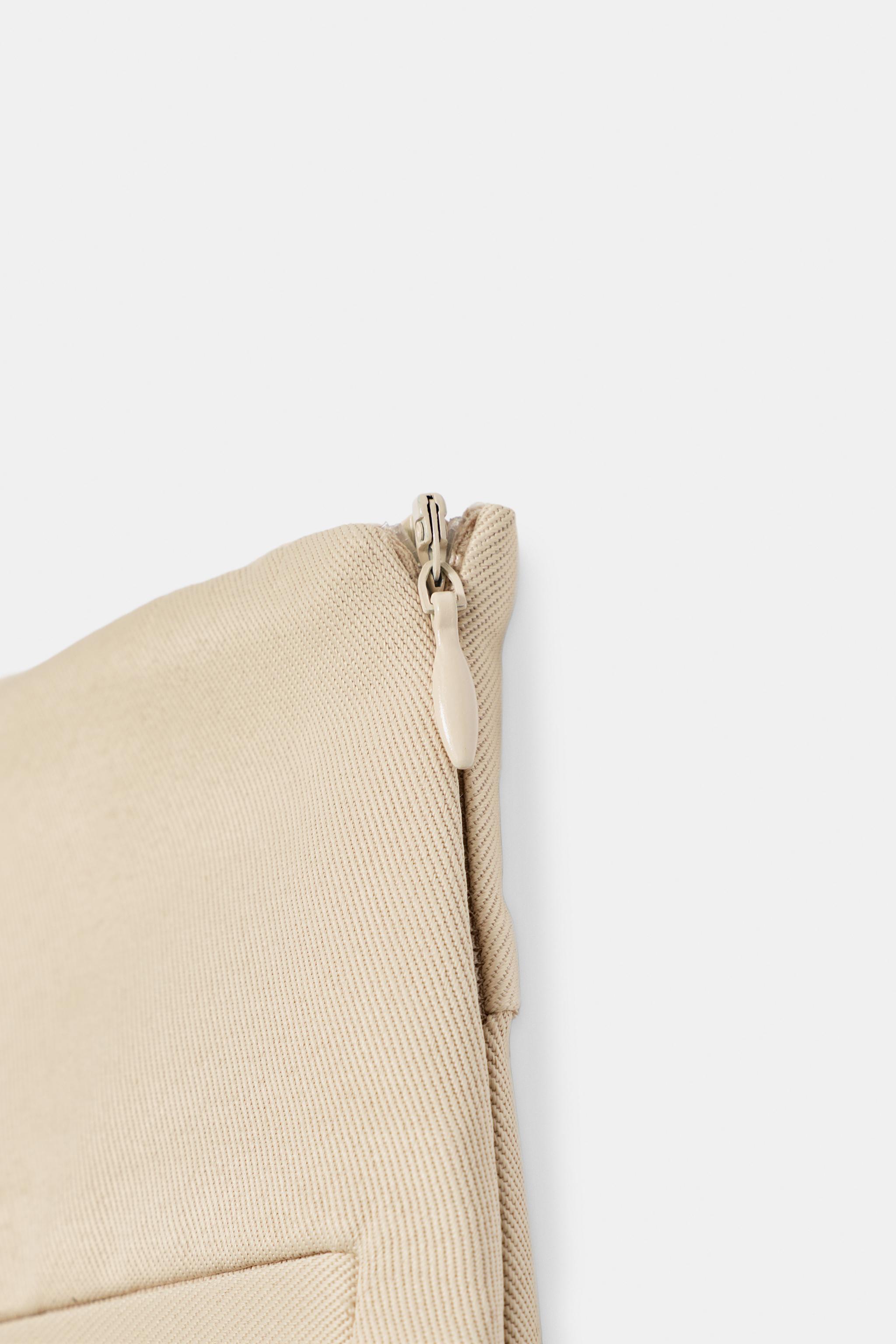 Женские юбки Zara LOW-RISE WRAP SKORT — фото 9