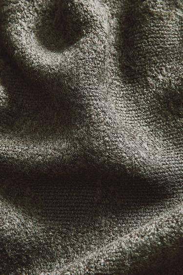 COUVERTURE JACQUARD FLEURS - Vert / Bleu de Zara - Image 2