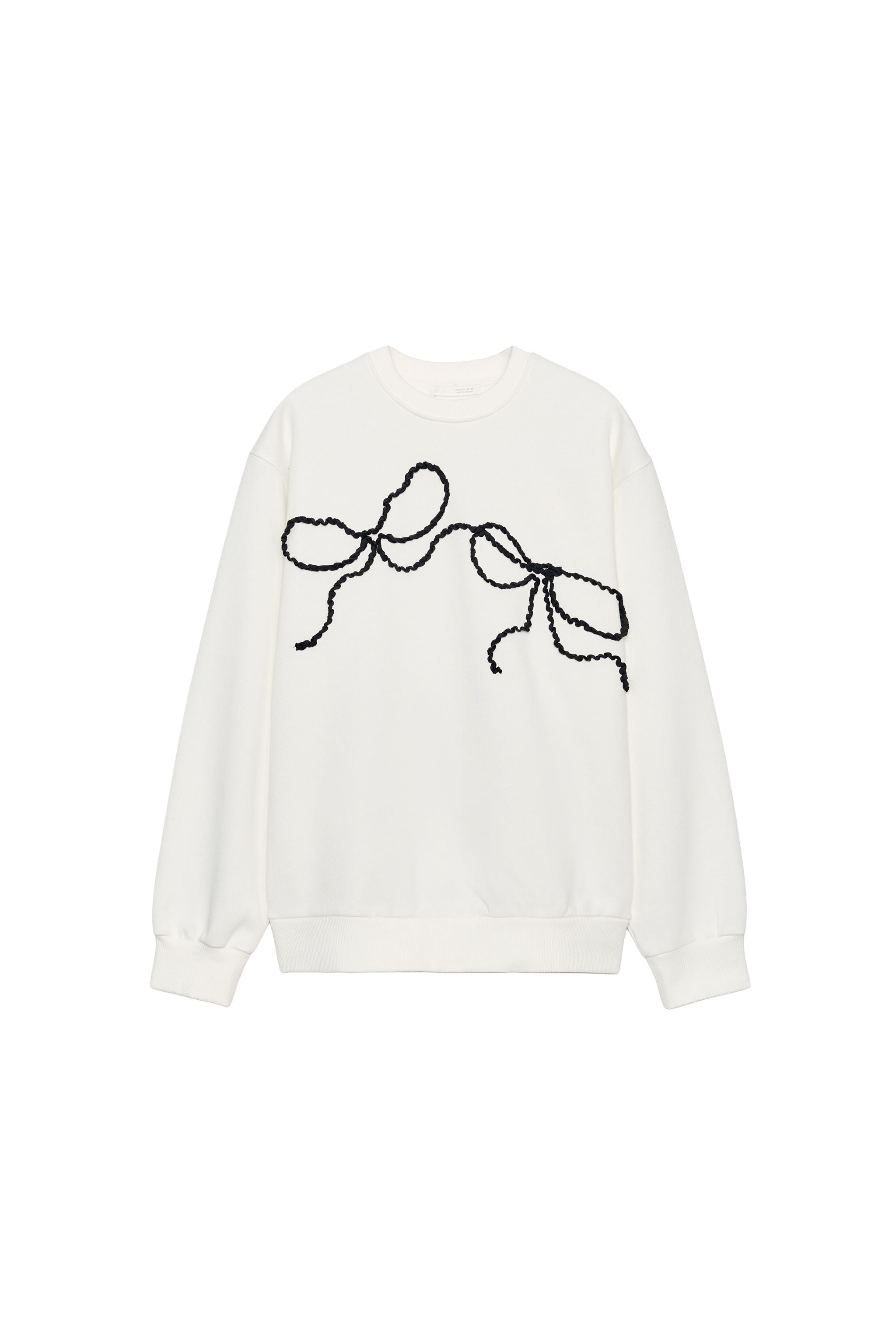 SUDADERA LAZO BORDADO